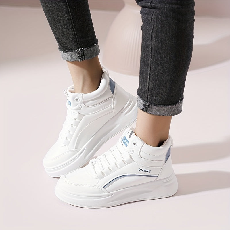 Women's Lace-up Platform Skate Shoes