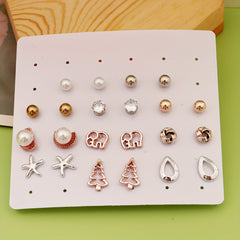 Hypoalljsonergenic Earrings 11 Pairs Set for Women & Girls