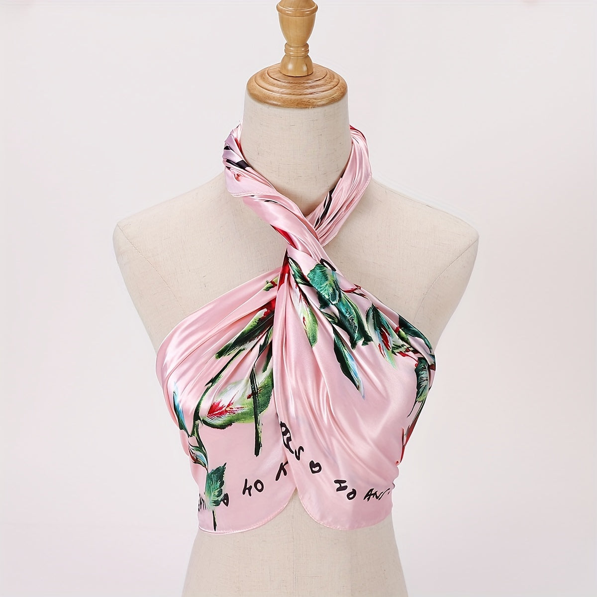 Boho Floral Print Headband Bags Decorative Casual Bandana