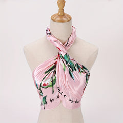 Boho Floral Print Headband Bags Decorative Casual Bandana