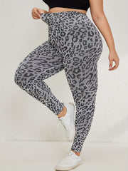 Leopard Print High Rise Leggings