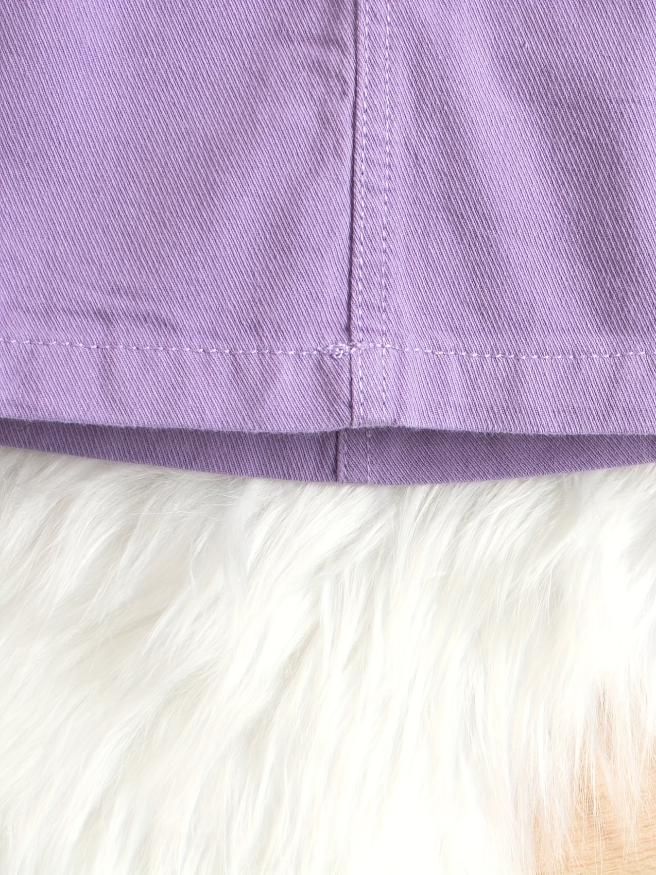 Girls Casual Cotton Skirts with Pockets