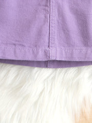 Girls Casual Cotton Skirts with Pockets