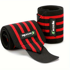 2pcs Sports Wrist Straps for Men Weightlifting Wrap Deadlift Compression Gear