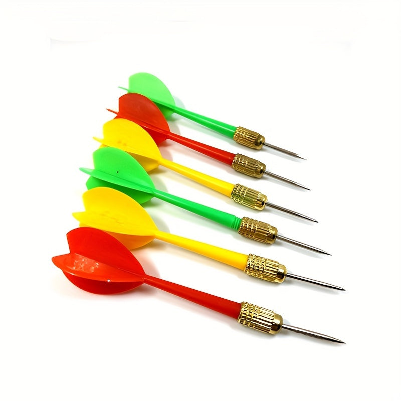 6pcs Colorful Dart Pins Needle Dart Board Marker Pins