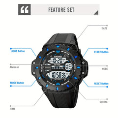 Military Waterproof LED Digital Sports Watch