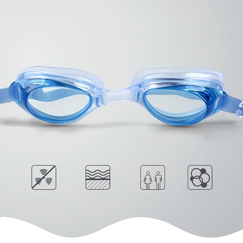 HD Waterproof Swim Goggles for Clear Vision Underwater