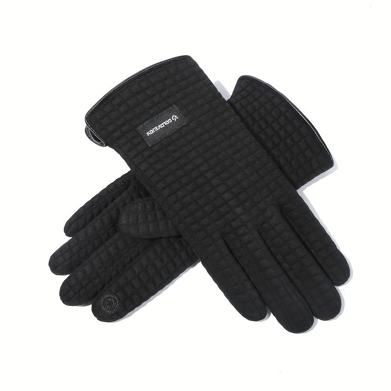 Winter Velvet Warm Gloves Touch Screen Windproof