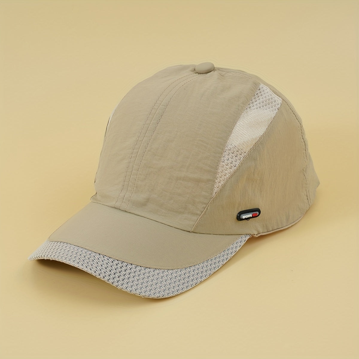 Solid Mesh Baseball Cap Thin Quick Drying Outdoor Sports Hat Adjustable