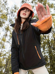 Windproof Waterproof Hooded Jacket Outdoor Sports Activewear