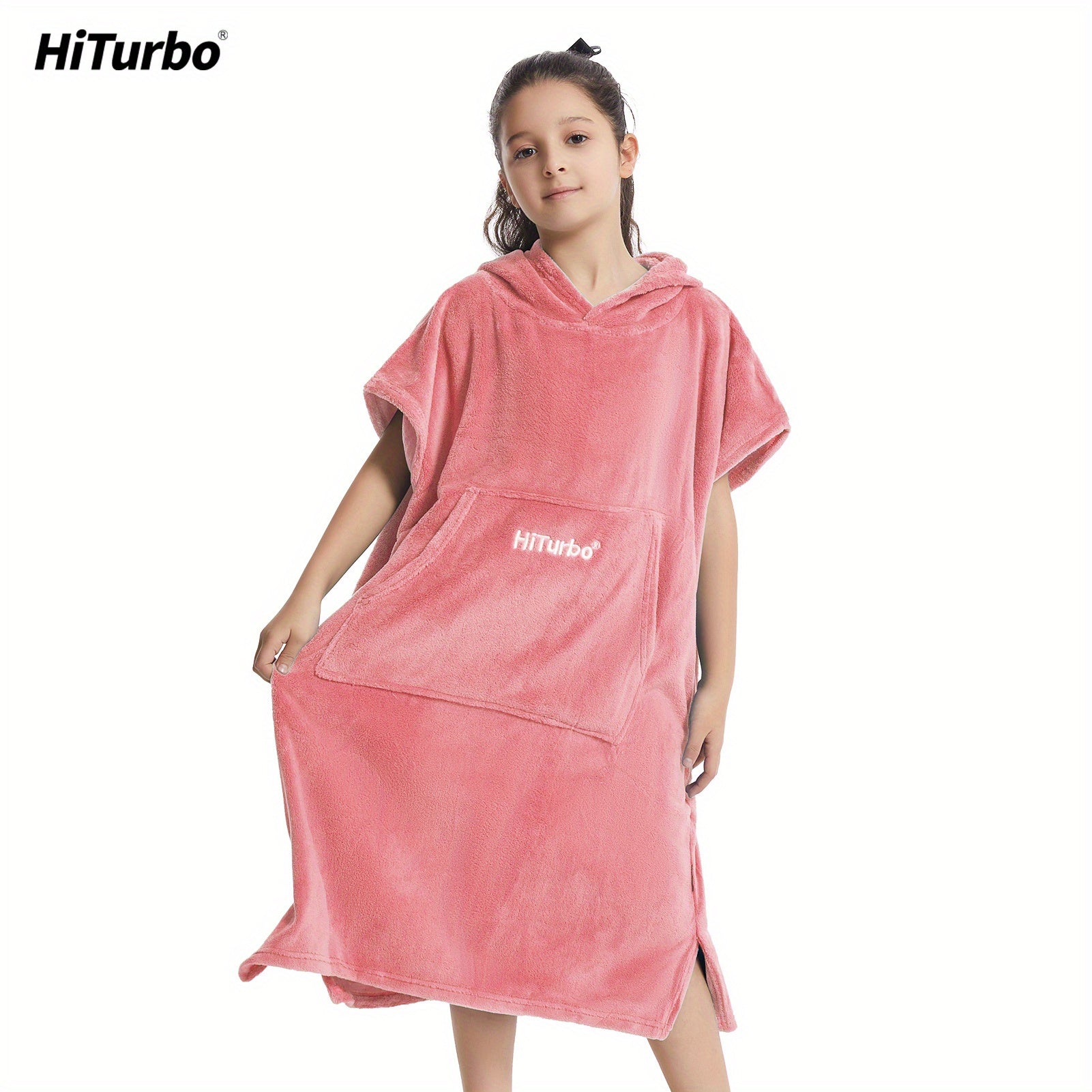 Kids Surf Poncho Hooded Towel Quick Drying