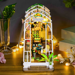 3D Puzzle Garden House Model DIY Toy for Decoration & Gift No Glue