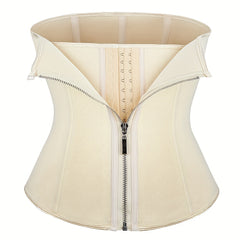 Waist Trainer Tummy Wrap Tummy Control Zipper Slimmer Belly Belt