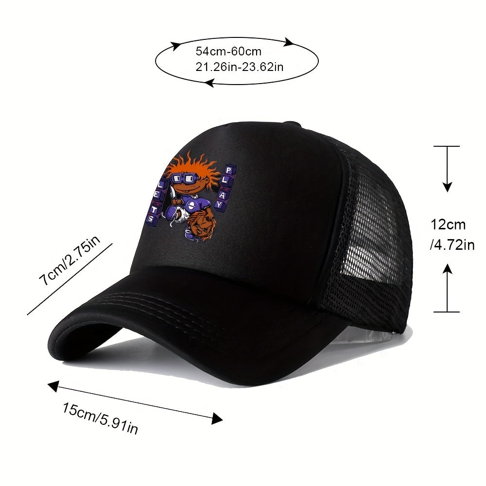 Unisex Sunshade Adjustable Baseball Cap For Outdoor Sport