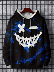 Grimace Print Hoodies For Men Graphic Hoodie With Kangaroo Pocket