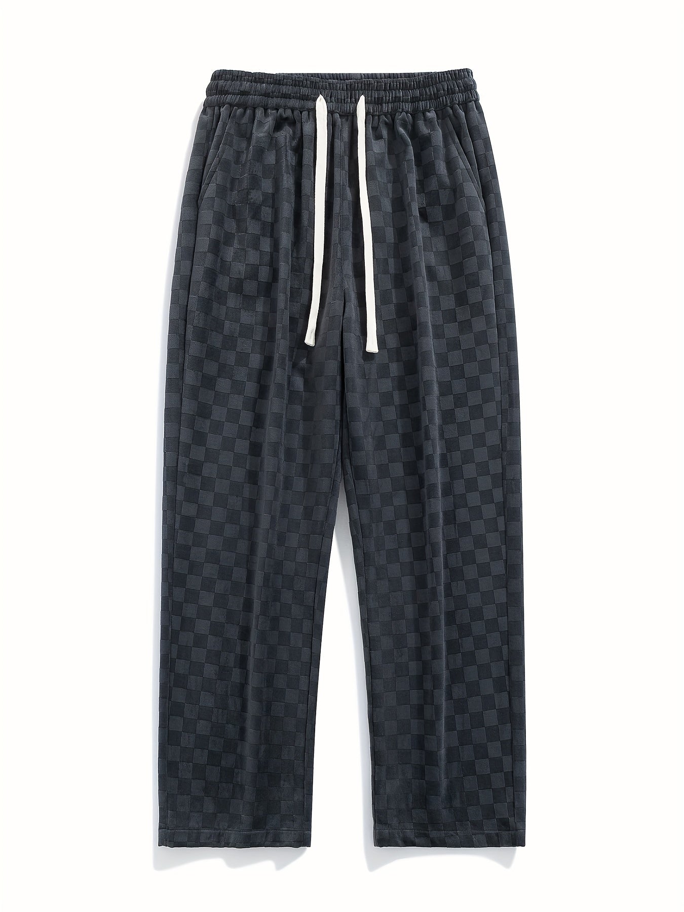 Men's Street Style Jogger Drawstring Casual Trousers