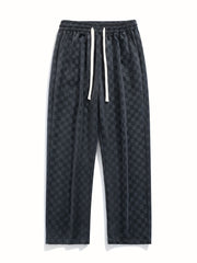 Men's Street Style Jogger Drawstring Casual Trousers