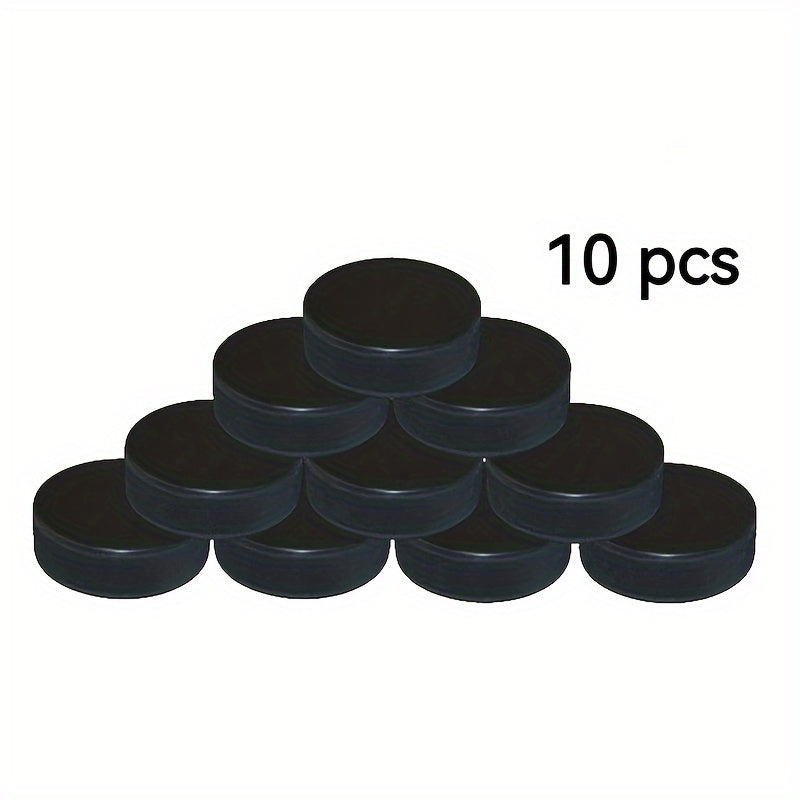 10pcs Ice Hockey Pucks Rubber Hockey Pucks Professional Sports Equipment