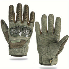 Paris Hard Knuckle Gloves Touch Screen Airsoft Cycling Motorcycle Riding Gloves