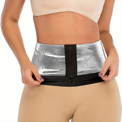 Zipper Waist Trainer Tummy Wrap Slim Girdle Belt Women's Underwear