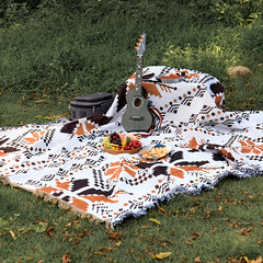 Thickened Bohemian Picnic Mat for Camping & Outdoor Activities