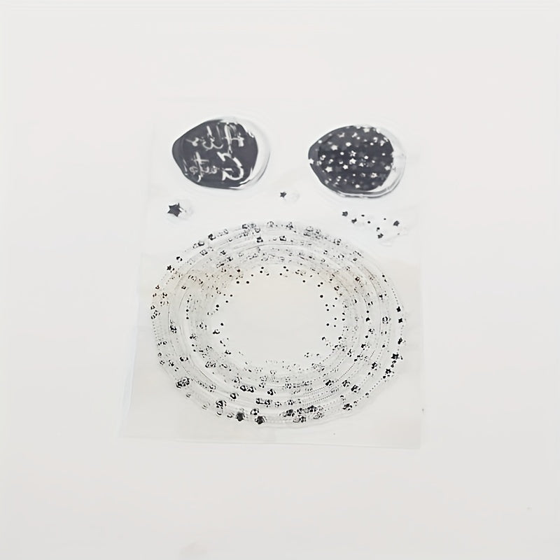 1pc Star DIY Scrapbook Cartoon Stamp
