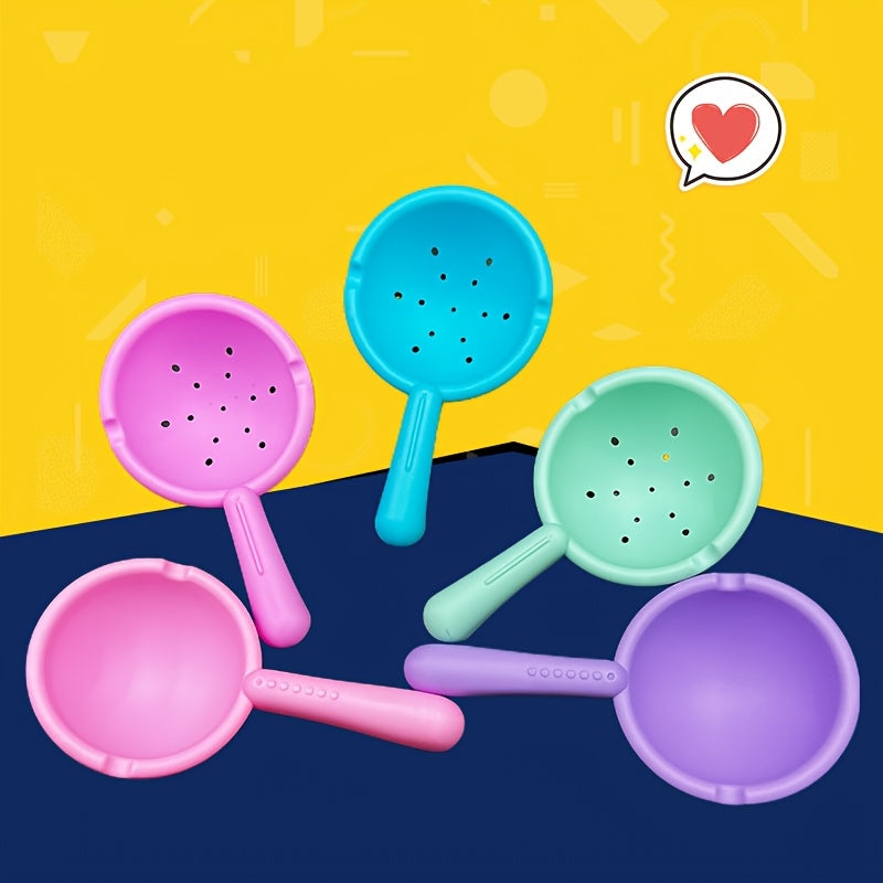 Leaky Spoons Bathtub Accessories - Water Play Toys for Kids