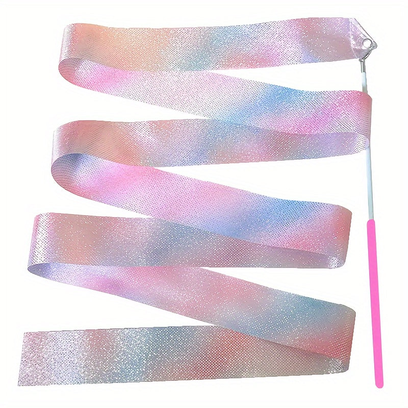2pcs Dance Twirling Ribbons for Shows and Gymnastics