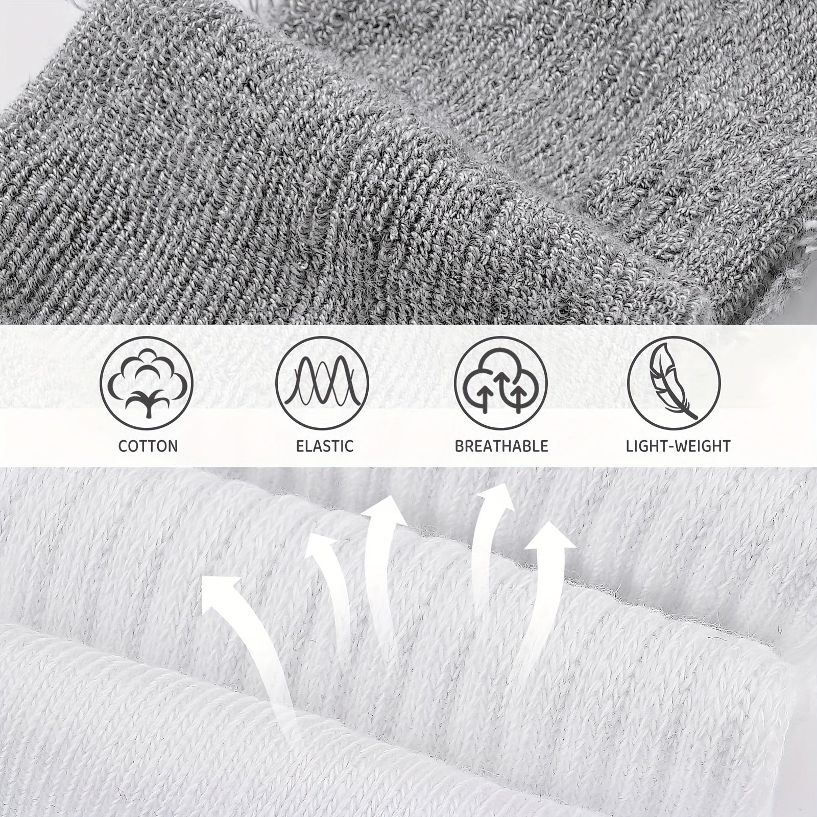 6 Pairs Boy's Mid Crew Sport Socks