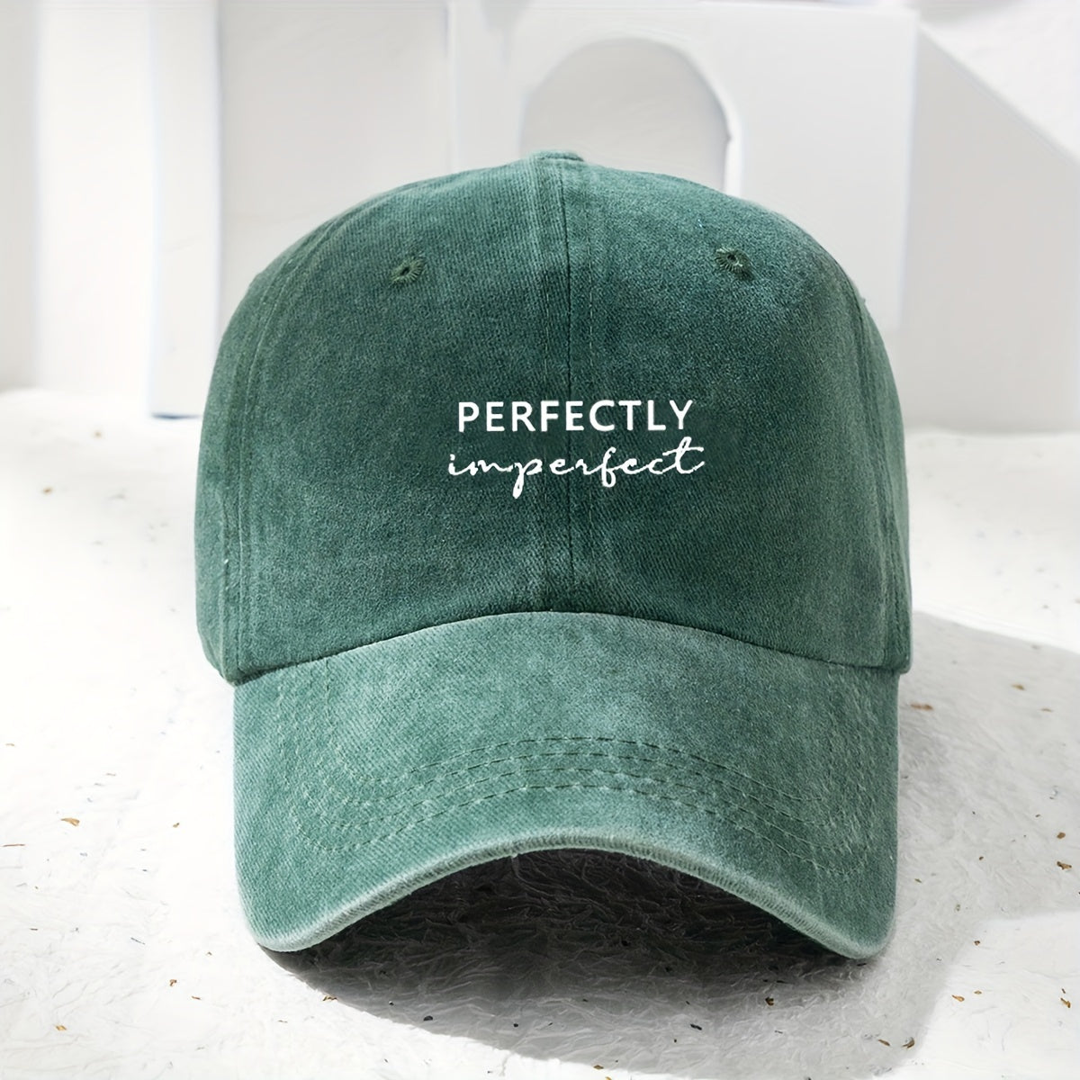 Vintage Washed Baseball Cap Casual Peaked Cap