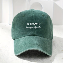 Vintage Washed Baseball Cap Casual Peaked Cap