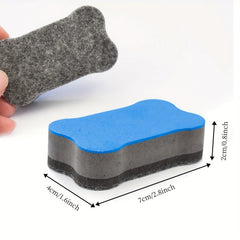 4pcs Magnetic Whiteboard Erasers - Fun for Students