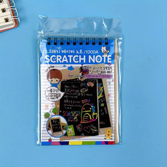 DIY Scratch Painting Student Graffiti Book Fun Scratch Book