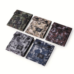 Camouflage Bifold Wallet with Coin Purse