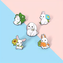 Cute Rabbit Brooch for Teen Girls