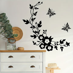 Vinyl Flower Wall Sticker DIY Art Decoration for Room Bedroom Home Wall
