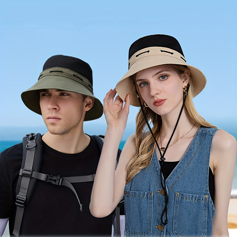 Adjustable Bucket Hat UPF50 for Outdoor Sports