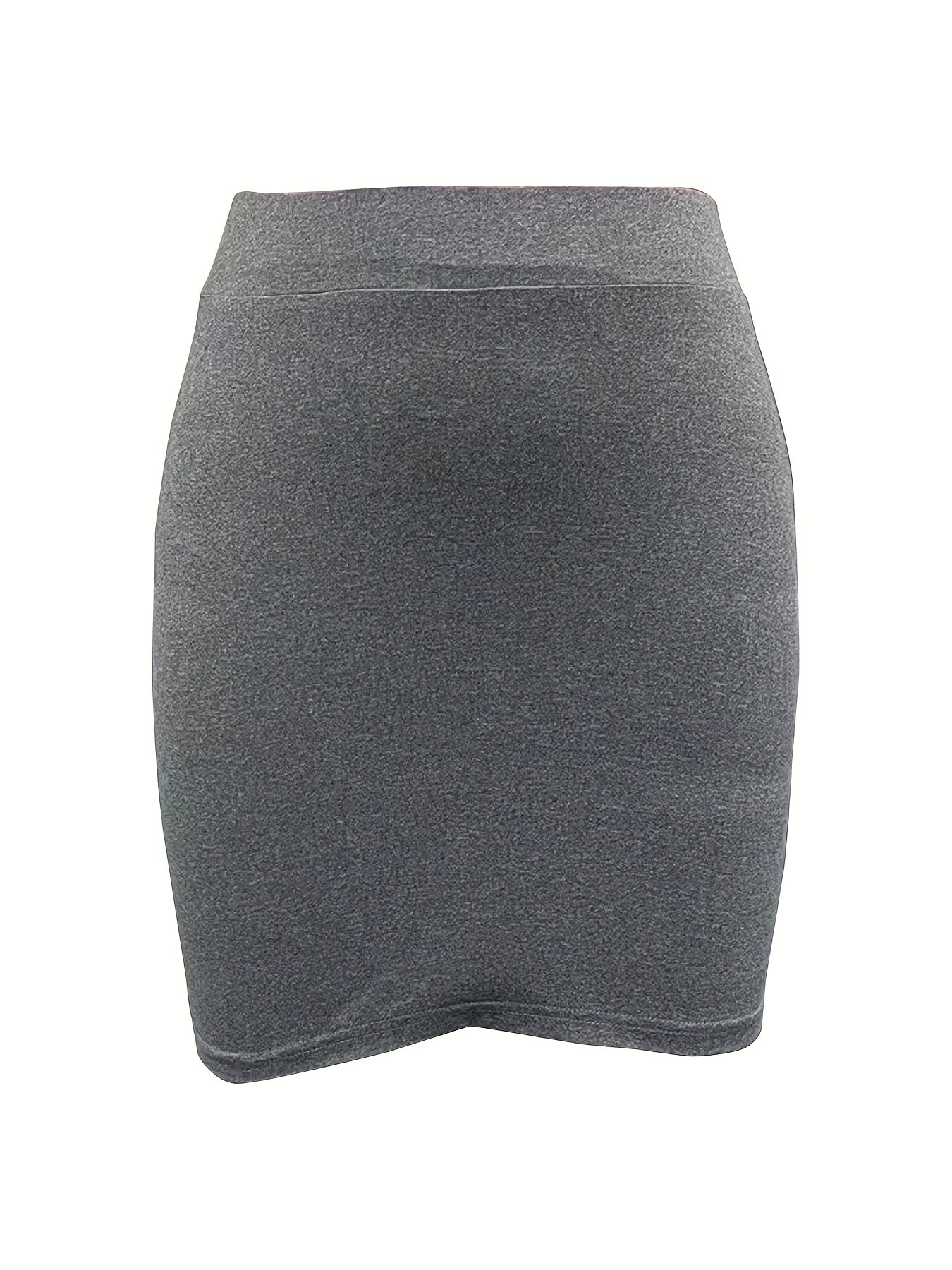 High Waist Bodycon Mini Skirt Sexy Solid Casual Summer Skirt Women's Clothing