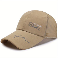 Men's Summer SPORT Mesh Hat Outdoor Fishing Cap