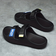 Men's Camo Platform Slides - Non Slip Comfort - Indoor/Outdoor