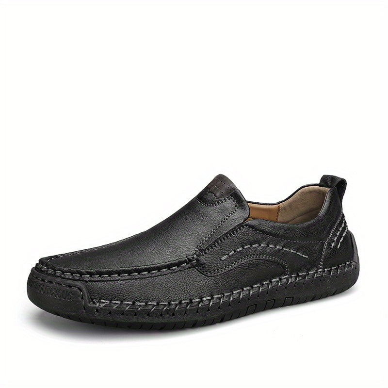Men's Comfy Non-slip Moc Toe Loafers