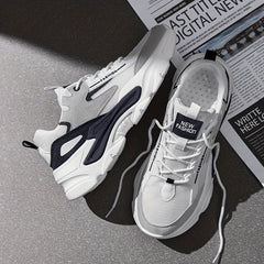 Men's Breathable Mesh Chunky Sneaker Spring Summer Shoes