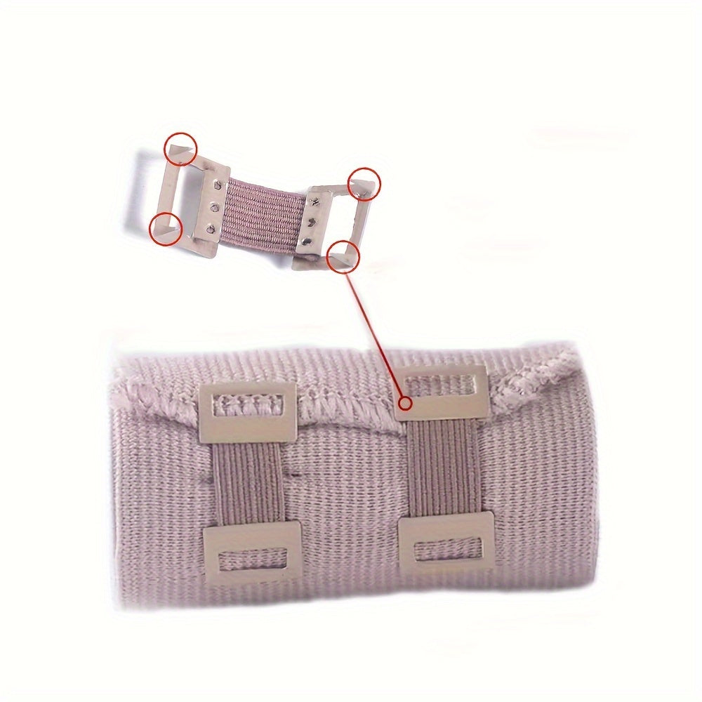 50pcs Elastic Bandage Clips Stretch Metal Clips w/ Storage Box