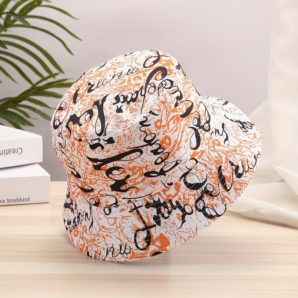 Tie Dye Double-sided Camouflage Fisherman Hat Men Women