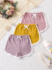 Colorful Beach Shorts for Girls - Holiday Season