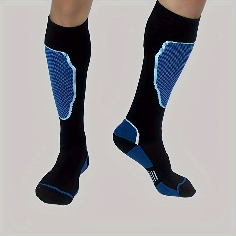 Kids Skiing Socks Thickened Breathable Quick Drying Non Slip Sweat Absorbing