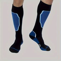 Kids Skiing Socks Thickened Breathable Quick Drying Non Slip Sweat Absorbing