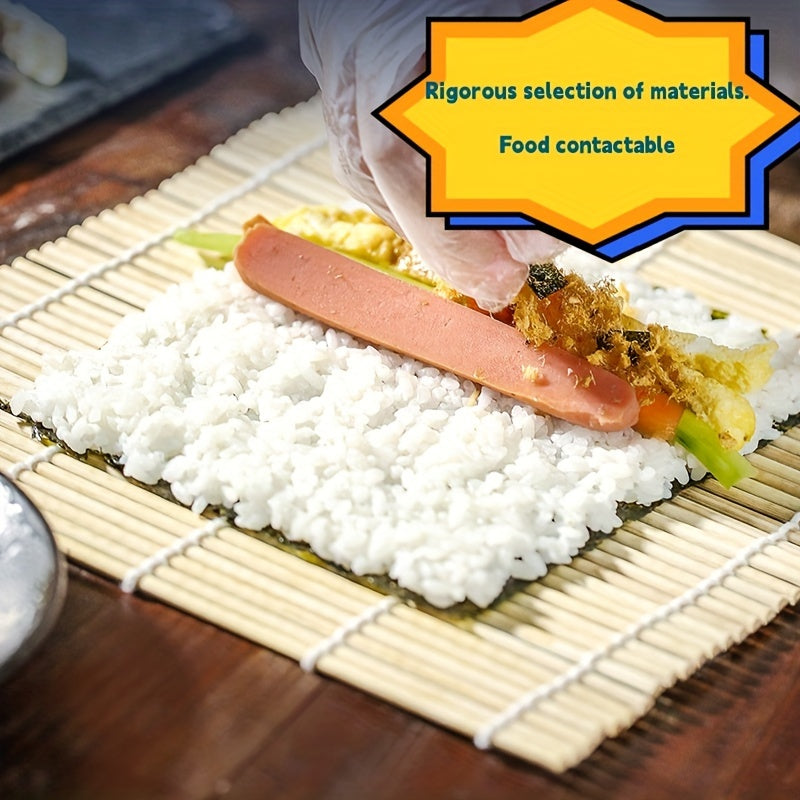 Sushi Curtain Bamboo Mat Kitchen Accessory for Sushi Making