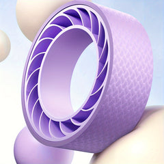 Solid Yoga Massage Wheel Non-slip Single Double Layers Yoga Wheel Pilates
