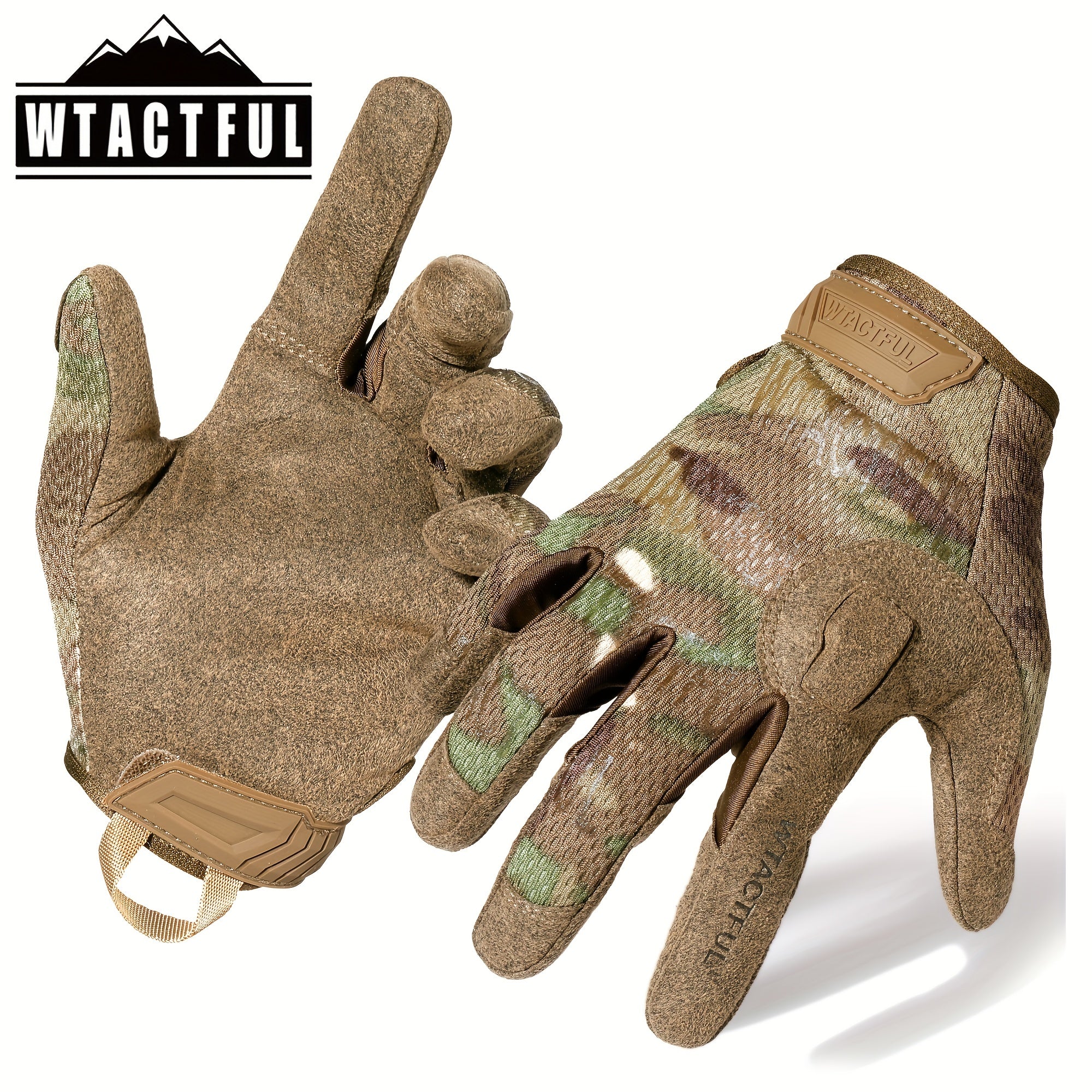 Men's Tactical Gloves Windproof Touch Screen for Outdoor Activities